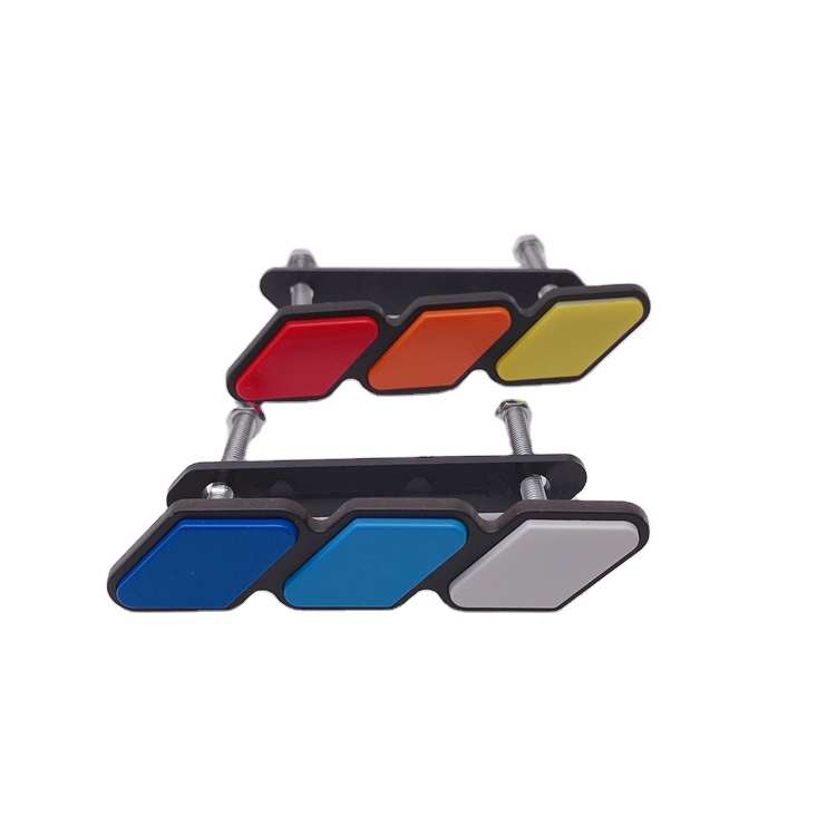 TRI-COLOR ТРД решетка автомобиля эмблемы значка 3D ABS хромированная эмблема автомобиля для Tacoma 4runner "lundra"
