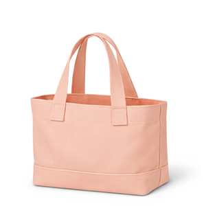 Bolsa de Compras Personalizada de Lona de Algodón Gruesa, Bolsa de Compras Amarilla de Tamaño Mediano con Asa Larga para Uso Diario - Product Image 3