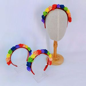 Nuovo Arrivo: Fascia per Capelli LGBT con Fiori, Accessori per Capelli, Fascia Arcobaleno per Ragazze, Orgoglio Gay e Lesbico - Product Image 1