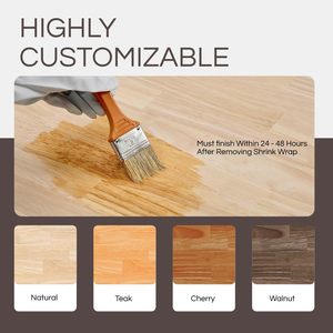 <strong>Solid</strong> Wooden <strong>Table</strong> <strong>Top</strong> for Kitchen Countertops Rubber <strong>Wood</strong> Butcher Block Countertop Vanity <strong>Tops</strong> <strong>Table</strong> <strong>Tops</strong> for Restaurant - Product Image 6