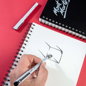 <span class=keywords><strong>Diario</strong></span> de Arte Visual Mont Marte A4, Cuaderno de Dibujo para Artistas de 120 Páginas - Product Image 4