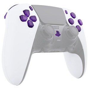 EXtremeRate Juego Completo de Botones de Repuesto para el Control Inalámbrico Dualsense Edge: D-pad, Share, Options, Home y Botones Faciales - Product Image 3
