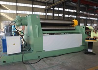 W12-30X2000 Petite machine hydraulique à quatre rouleaux pour le laminage de tôles fines et le façonnage d'arc irrégulier