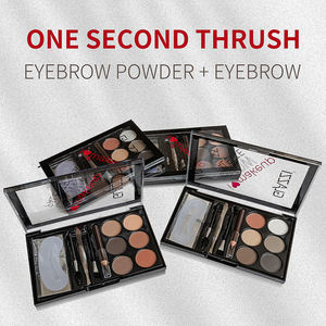 Ensemble de poudre à sourcils 6 couleurs Cosmétiques de maquillage Vente en gros directe d'usine - Product Image 5