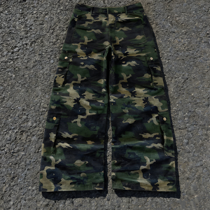 Custom Baggy <strong>Oversized</strong> <strong>Jogger</strong> All Over Print Outdoor Men Camo Pants Sweatpants Track Pants Men's - Product Image 2