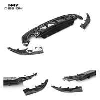 Pièce de rechange pour pare-chocs arrière en carbone sec, garniture inférieure de carrosserie, style M47, garantie 1 an pour BMW G22 G23 Série 4 420 430 440 20-26