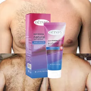 Wholesale instant underarm face body pubic hair inhibitor depilatory man cream vagina hair removal cream for all the body