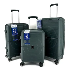 OEM Custom maletas de viaje 20"24"28" PP luxury carry-on Trolley Bags Travel Suitcase luggage set for woman