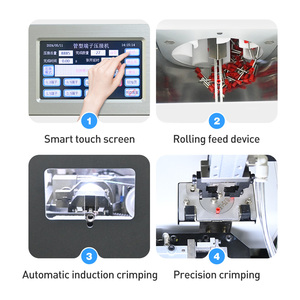 Bán Hot tự động hình ống thiết bị đầu cuối <span class=keywords><strong>ferrule</strong></span> Strip Twist uốn thiết bị đầu cuối thiết bị uốn tóc bồng máy - Product Image 4