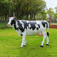 Vente flash : statue de vache laitière grandeur nature en fibre de verre, Pays-Bas, à vendre