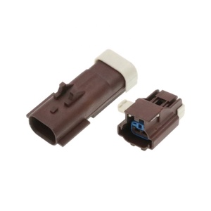 2 <span class=keywords><strong>Pin</strong></span> 2.8 serie impermeabile terminale elettrico connettore automatico maschio a femmina serie di cablaggio per Auto - Product Image 6