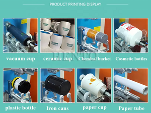Pet Bottle Screen Printing Machine / Silk Screen Printer for Bucket / Screen Printer for Paper Cup
