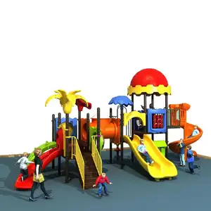 スライドとスイングセットボール屋内遊び場機器プラスチック幼稚園遊び場ガーデンスライド他のスライド