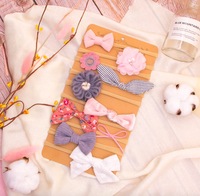 Ensemble de bandeaux en nylon super doux unisexe pour bébés et enfants, avec nœud brodé, pour usage quotidien et personnalisation DIY