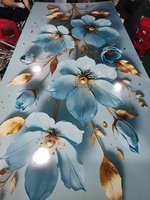 Rouleaux de mousse décoratifs modernes et simples UDK, très demandés, 1,2 x 2,5 m, imperméables, impression UV 3D, pour fond mural populaire
