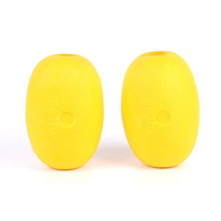 Mini flotteur de pêche Eva boule flottante haute densité profil en T queue coupée pour perche poisson léger accessoire de pêche en mer filet maillant coulissant