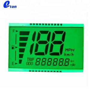 monochrome motorcycle graphic speedometer htn lcd display - Product Image 3