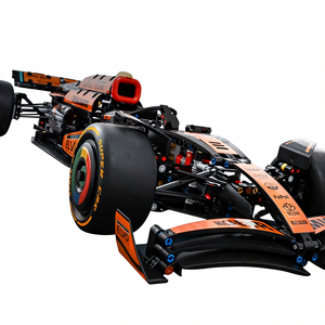 Modellino Auto da Corsa <span class=keywords><strong>McLaren</strong></span> F1 in Scala 1:8, Kit Fai-da-Te con Plastica ABS e 1432 Parti, Modello Auto da Assemblare - Product Image 1