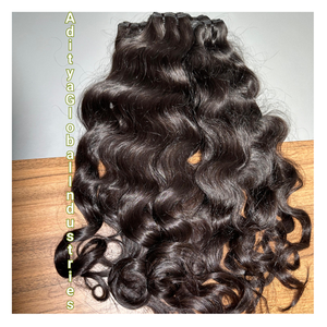 Extensiones de Cabello Humano Virgen con Ondas Naturales, Ondas Suaves y Limpias Diseñadas para una Fácil Integración y un Volumen Fresco - Product Image 1