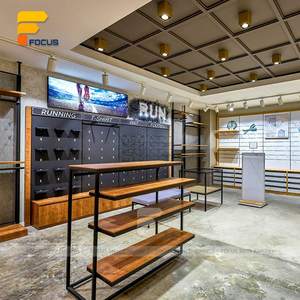 Exhibidores de Ropa para Tienda de Ropa Masculina, Diseño Interior Personalizado, Exhibidores de <span class=keywords><strong>Jeans</strong></span> - Product Image 1