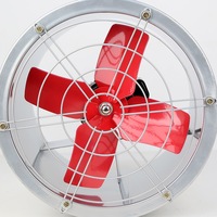 Prix usine industriel extracteur d'air ventilateur ventilateur argent métal AC 220V mur ventilateur axial