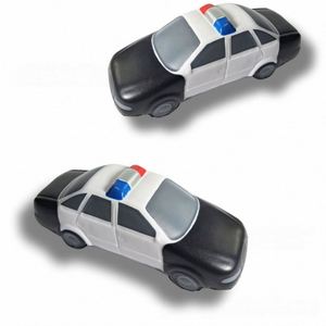 Factory Customized PU Foam Police Car Stress Ball Soft Advertising Car Stress Squeeze <b>Toys</b> - Product Image 6