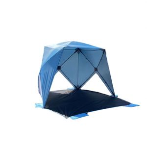 Carpa de Apertura Automática Oxford para una Habitación, Tipo Reforzado Recto, Impermeable, con Cinta Plateada de Fácil Montaje, para Familias, Cuatro Estaciones - Product Image 1