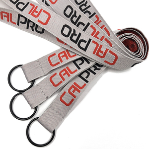 Customization Woven Neck Lanyard Promotional Woven Lanyard From China Key Chain Manufacturer Lanyard Logo Woven