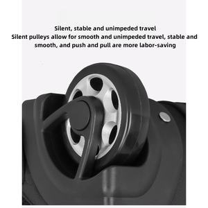 Mochila duradera con ruedas para ordenador portátil de 18 pulgadas con ruedas <span class=keywords><strong>Bolsa</strong></span> de viaje impermeable de gran capacidad para la escuela y los viajes - Product Image 2