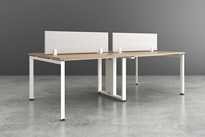 Estación de trabajo abierta moderna para personal de oficina, escritorio, espacio de trabajo de 4 a 6 plazas, muebles de Material MFC para oficina o escuela - Product Image 2