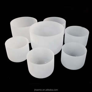 8-14인치 투명 크리스탈 싱잉볼 도매 세트 차크라 사운드 볼 세트 - Product Image 3