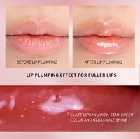 Gloss à lèvres de luxe longue tenue pour étudiants, vente en gros, marque privée, sans logo, cosmétiques