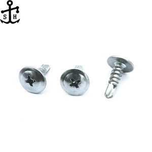 Viti <span class=keywords><strong>autoforanti</strong></span> metriche per tetto con testa a disco incassata reticolata in acciaio inossidabile 304 zincato - Product Image 5