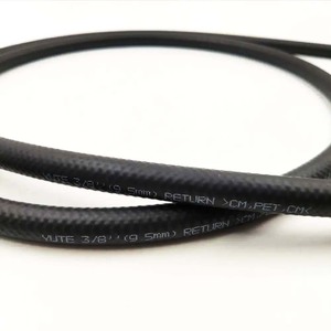 Tubo di Ritorno dello Sterzo Flessibile in Gomma NBR <span class=keywords><strong>CSM</strong></span> ad Alte Prestazioni e Bassa Pressione, Superficie Liscia in Tessuto, Standard SAE J189 per Auto e Camion - Product Image 4