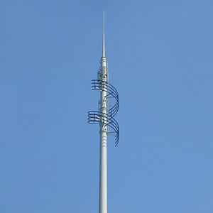 Torre Monopolo de Tubo Único para Comunicación de Largo Alcance y Estructura de Soporte de Antena, Poste Tubular de Acero Galvanizado en Caliente - Product Image 3