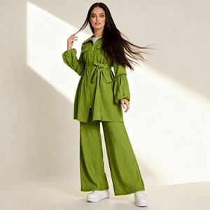 Nouvelle robe longue modeste de style Dubaï, en tissu de haute qualité, avec des paillettes, abaya pour femmes musulmanes, fournisseur - Product Image 1