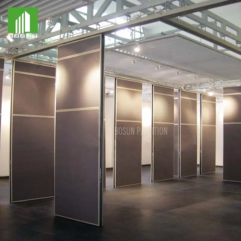 Mobile Restaurant Private Room Design Movable Partition Room Dividing Operable Sliding Movable Partition Wall