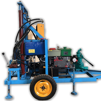 Machine de Forage d'Exploration Hydraulique Sunmoy 200M, Sondeuse de Puits d'Eau