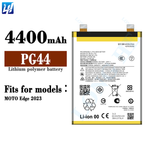 新品純正容量 PG44 4400mAh 携帯電話バッテリー MOTO Edge 2023用 リチウムイオンポリマー充電式モバイルバッテリー - Product Image 2
