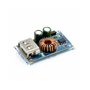 ตัวแปลง USB DC DC 12V 24V เป็น 5V QC3.0 โมดูลชาร์จเร็ว QCMIN ชาร์จโทรศัพท์มือถือ - Product Image 1