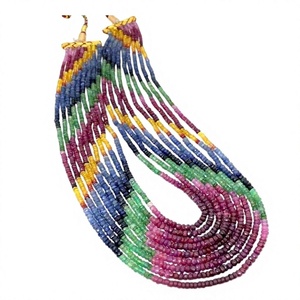 Cuentas de Piedras Preciosas Semipreciosas de Alta Calidad para la Elaboración de Joyas, Forma Redondeada, Valoración de Terceros, Regalo de Navidad para Ella - Product Image 1