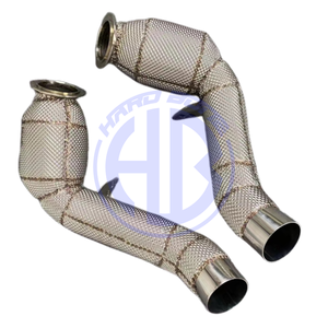 BATERIAS CATTED para BMW M5 M6 F06 F10 F12 F13 TUBO DE ESCAPE DE ACERO INOXIDABLE CON SPORT CAT - Product Image 2