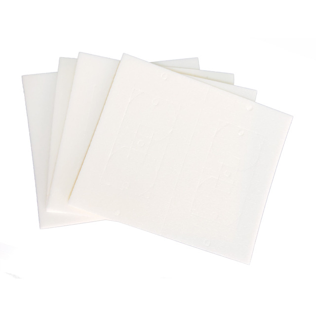 1 Size Fits All Flame Retardant Wall Plate Outlet Foam Insulation Gasket