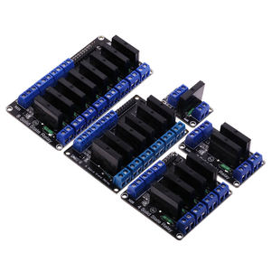 Module de relais à semi-conducteurs 1, 2, 4, 6, 8 canaux 12V 24V CC, SSR de niveau élevé AVR DSP G3MB-202P, relais 250V 2 pour - Product Image 4