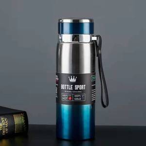 800ml thép không gỉ phích cup thiết kế cổ điển văn phòng Tumbler tái sử dụng chân không cách nhiệt flasks với nắp cho trà xe cup - Product Image 6