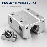 Composants de module linéaire de précision usinés sur mesure en acier inoxydable/aluminium par CNC de Shenzhen