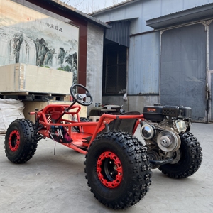 <span class=keywords><strong>Kart</strong></span> de Carreras para Adultos de 212cc con Volante de 10 Pulgadas, Diferencial y Sistema de Frenado de Doble Disco, Todoterreno - Product Image 4