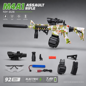 <span class=keywords><strong>Pistola</strong></span> <span class=keywords><strong>de</strong></span> Agua Eléctrica M4A1, Estilo TikTok, Personalizable en Color - Product Image 2