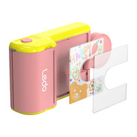 Cámara de impresión en color portátil para niños de 2,4 pulgadas OEM de fábrica Cámara de impresión inalámbrica para niños 1080P HD con impresión colorida