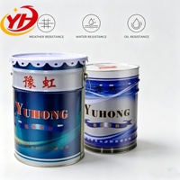 Peinture Alkyde Prête à l'emploi Anti-Corrosion Liquide à Séchage à l'Air, Prix Usine, pour Structures en Acier Intérieures, 2 Couches, Durable